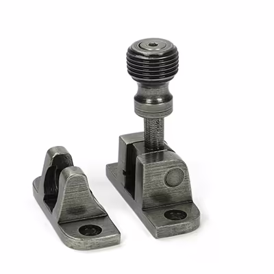 Pewter Beehive Brighton Fastener (Radiused)