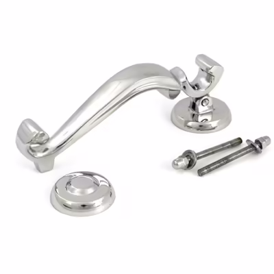 Polished Marine SS (316) Doctor's Door Knocker - Image 3