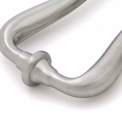 Satin Marine SS (316) Slimline Art Deco Door Knocker - Image 5