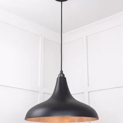 Smooth Copper Frankley Pendant in Elan Black - Image 4