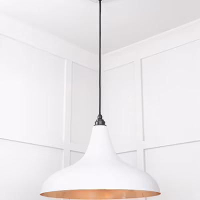 Smooth Copper Frankley Pendant in Flock - Image 4