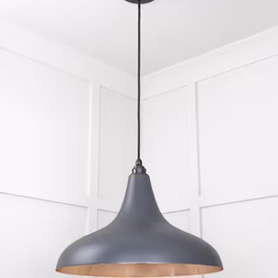 Smooth Copper Frankley Pendant in Slate - Image 5