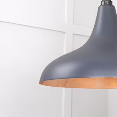 Smooth Copper Frankley Pendant in Slate - Image 6
