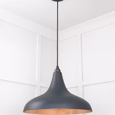 Smooth Copper Frankley Pendant in Soot - Image 4