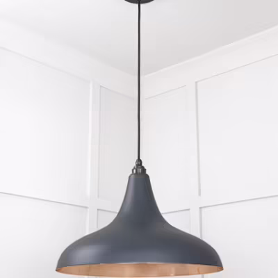 Smooth Copper Frankley Pendant in Soot - Image 5