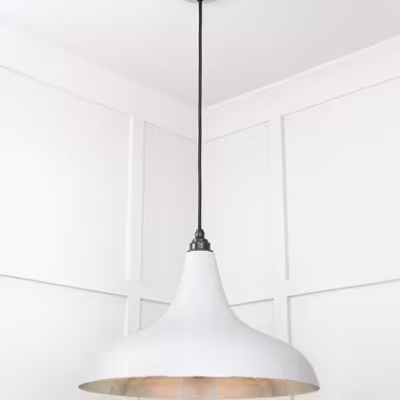Smooth Nickel Frankley Pendant in Birch - Image 4