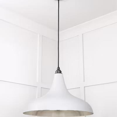 Smooth Nickel Frankley Pendant in Birch - Image 5