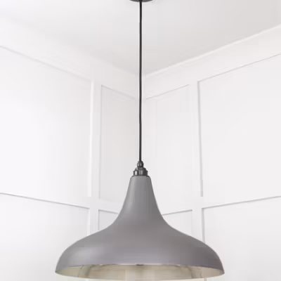 Smooth Nickel Frankley Pendant in Bluff - Image 5
