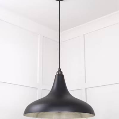 Smooth Nickel Frankley Pendant in Elan Black - Image 5