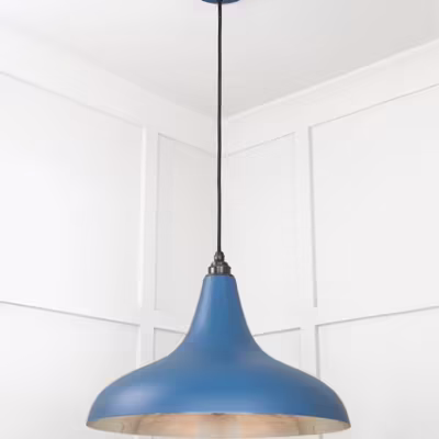 Smooth Nickel Frankley Pendant in Upstream - Image 4