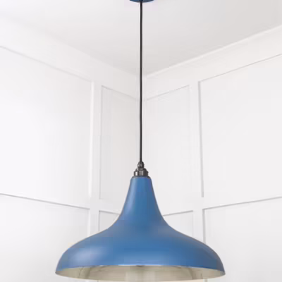 Smooth Nickel Frankley Pendant in Upstream - Image 5