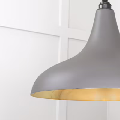 Smooth Brass Frankley Pendant in Bluff - Image 6