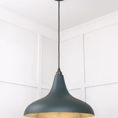 Smooth Brass Frankley Pendant in Dingle - Image 4