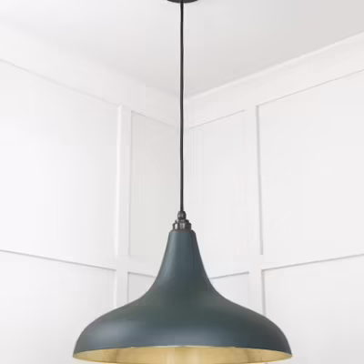 Smooth Brass Frankley Pendant in Dingle - Image 5