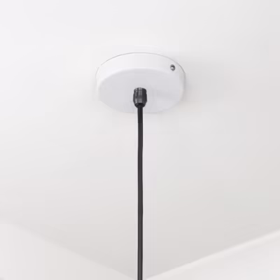 Smooth Brass Frankley Pendant in Flock - Image 7