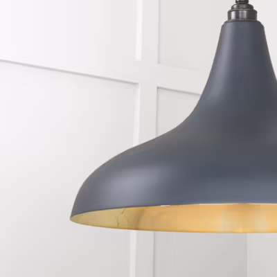 Smooth Brass Frankley Pendant in Soot - Image 6