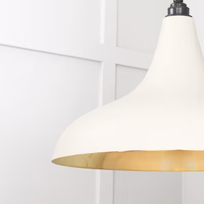 Smooth Brass Frankley Pendant in Teasel - Image 6