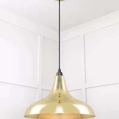Smooth Brass Frankley Pendant - Image 4