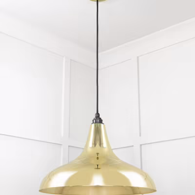 Smooth Brass Frankley Pendant - Image 5