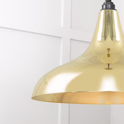Smooth Brass Frankley Pendant - Image 6