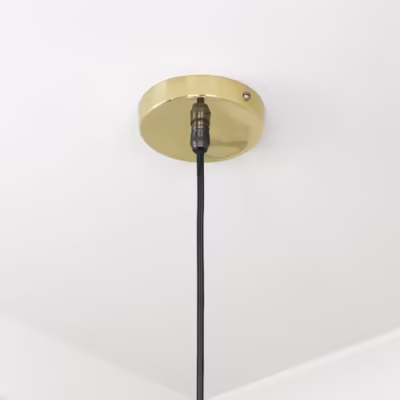 Smooth Brass Frankley Pendant - Image 7