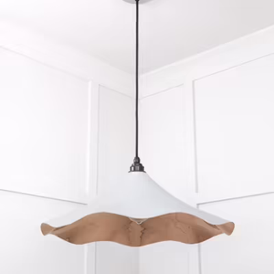 Smooth Copper Flora Pendant in Birch - Image 5