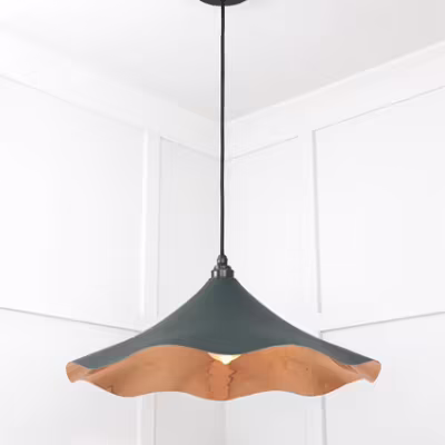 Smooth Copper Flora Pendant in Dingle - Image 4