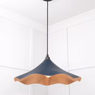 Smooth Copper Flora Pendant in Dusk - Image 4