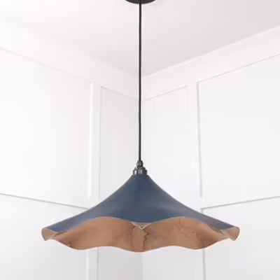 Smooth Copper Flora Pendant in Dusk - Image 5