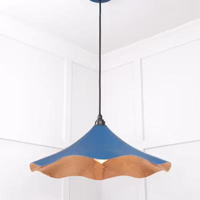 Smooth Copper Flora Pendant in Upstream - Image 4