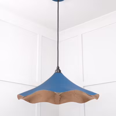 Smooth Copper Flora Pendant in Upstream - Image 5