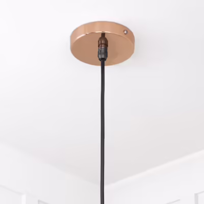 Smooth Copper Flora Pendant - Image 7