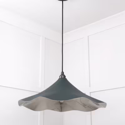 Smooth Nickel Flora Pendant in Dingle - Image 5