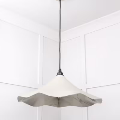 Smooth Nickel Flora Pendant in Teasel - Image 5