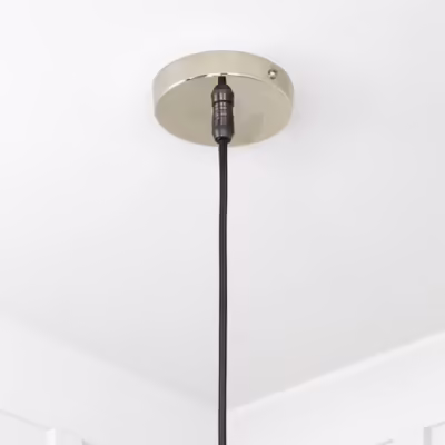 Smooth Nickel Flora Pendant - Image 7