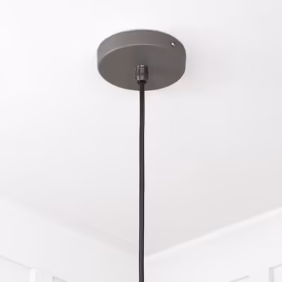 Smooth Brass Flora Pendant in Bluff - Image 7