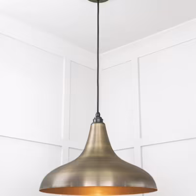 Aged Brass Frankley Pendant - Image 4