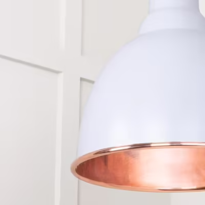 Smooth Copper Brindley Cluster Pendant in Birch - Image 4