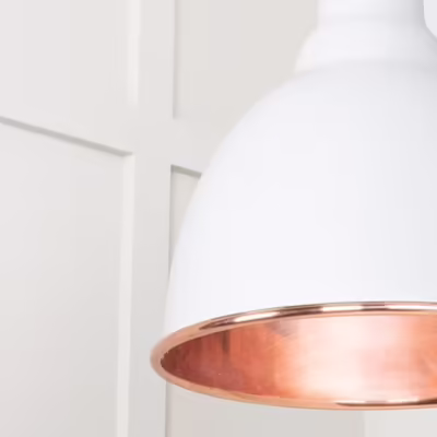 Smooth Copper Brindley Cluster Pendant in Flock - Image 4