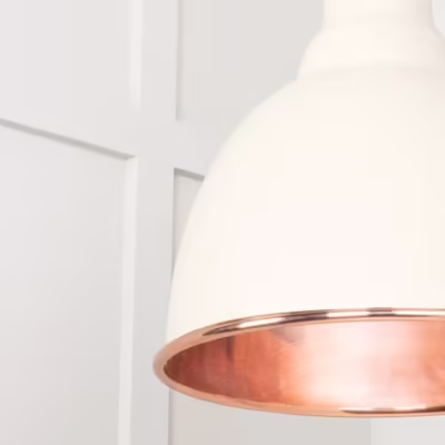Smooth Copper Brindley Cluster Pendant in Teasel - Image 4