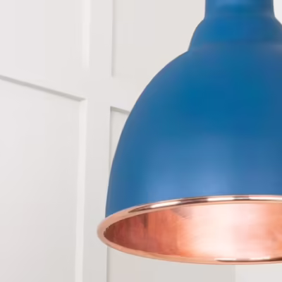 Smooth Copper Brindley Cluster Pendant in Upstream - Image 4