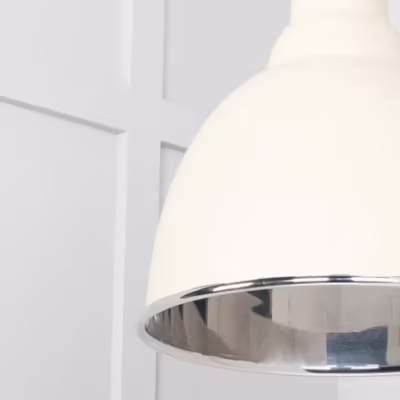 Smooth Nickel Brindley Cluster Pendant in Teasel - Image 4