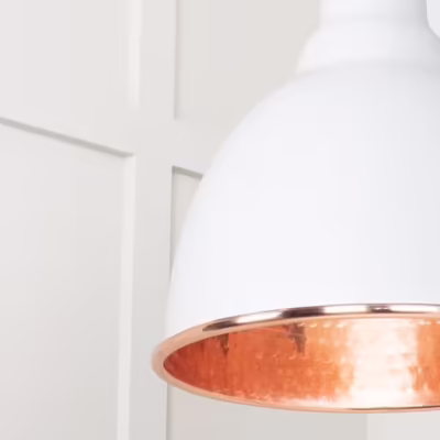Hammered Copper Brindley Cluster Pendant in Flock - Image 4