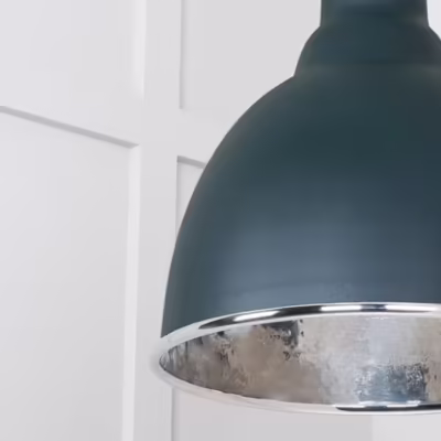 Hammered Nickel Brindley Cluster Pendant in Dingle - Image 4