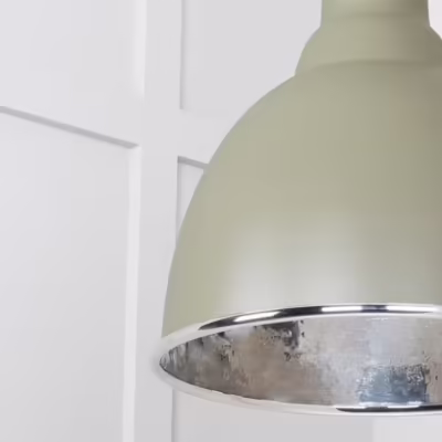 Hammered Nickel Brindley Cluster Pendant in Tump - Image 4