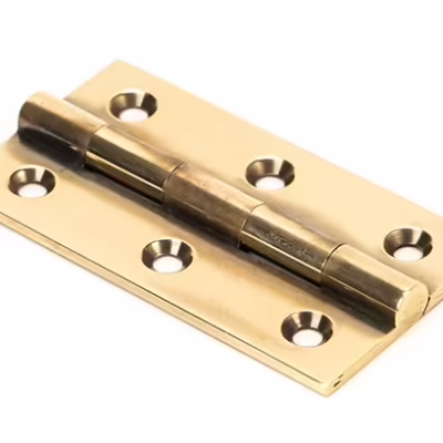 Aged Brass 2.5" Butt Hinge (pair)