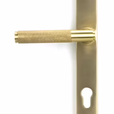 Satin Brass Brompton Slimline Lever Espag. Lock Set - Image 3