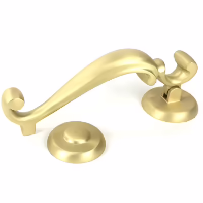 Satin Brass Doctors Door Knocker - Image 3