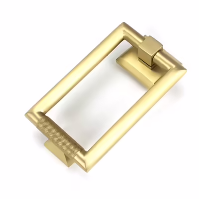 Satin Brass Brompton Door Knocker - Image 3