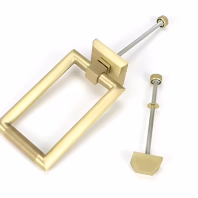 Satin Brass Brompton Door Knocker - Image 5